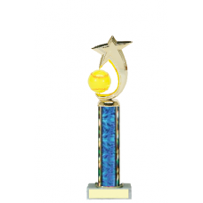 Trophies - #Softball Shooting Star Spinner B Style Trophy
